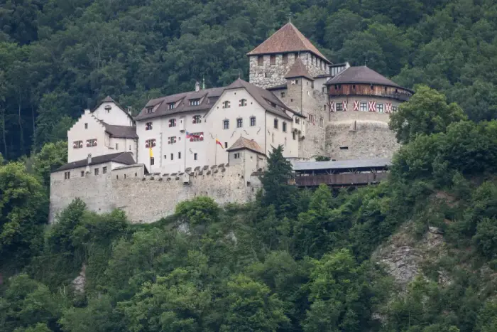 Schloss Vaduz, Liechtenstein, seat of the Principality where Aumontis Holding AG is incorporated
